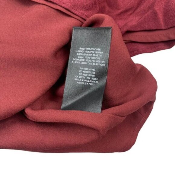 Aritzia Sunday Best Trixie A-Line Mini Skirt Womens Size Small Red - Picture 10 of 11